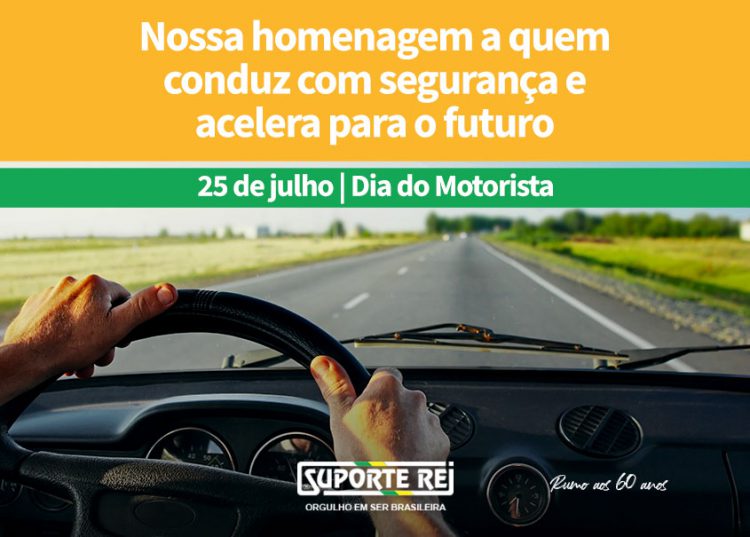 De Julho Dia Do Motorista Suporte Rei